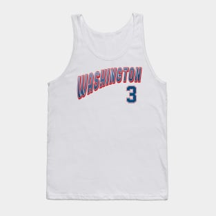 Retro Washington Number 3 Tank Top